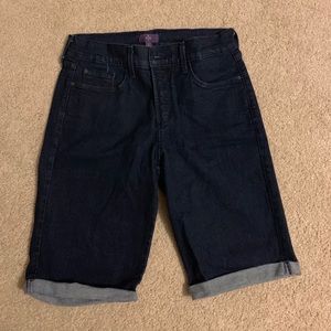 EUC denim shorts not your daughters jeans brand
